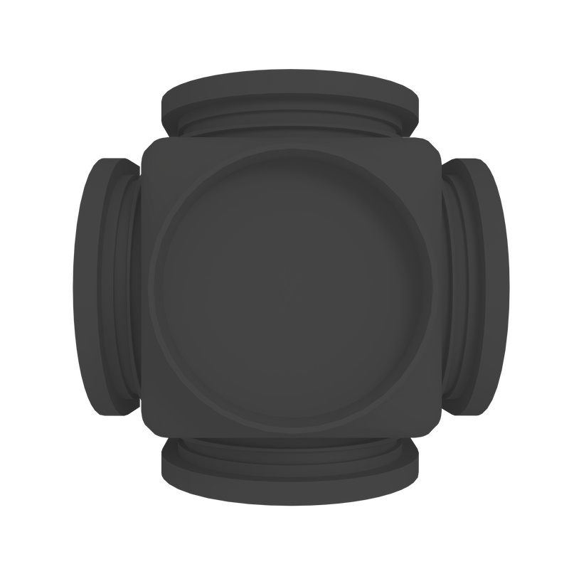 Chargez l'image dans la visionneuse de la galerie, Vertical outlet of the IBRAN-Q corner unit for plastic drainage channels
